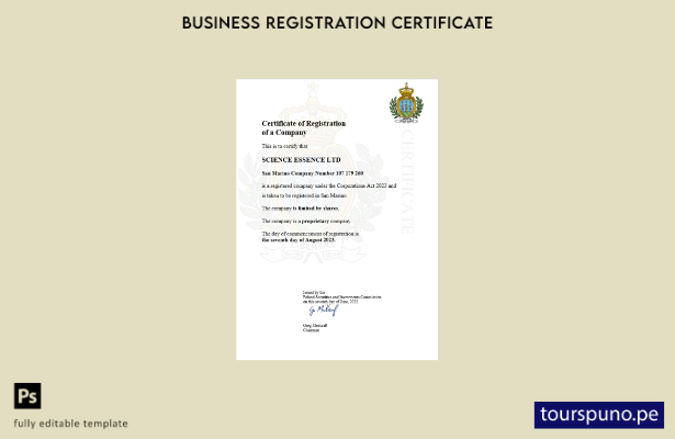 listo para imprimir plantilla de plantilla de Word y PDF del certificado de r 43